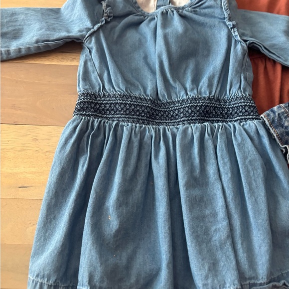 Denim and Rust Kids Clothing Set - Picture 4 of 6